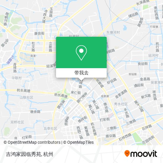 吉鸿家园临秀苑地图