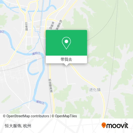 恒大服饰地图