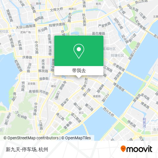 新九天-停车场地图