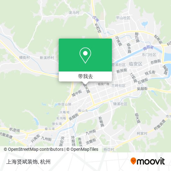 上海贤斌装饰地图