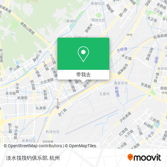 淡水筏筏钓俱乐部地图