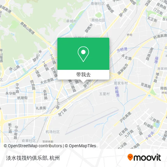 淡水筏筏钓俱乐部地图