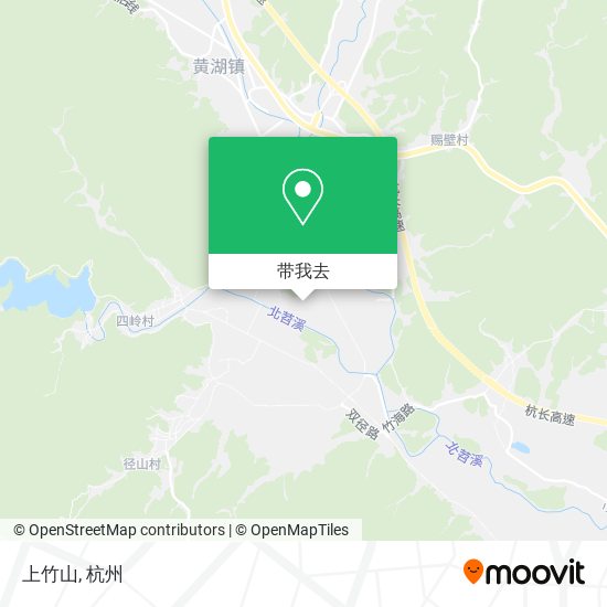 上竹山地图