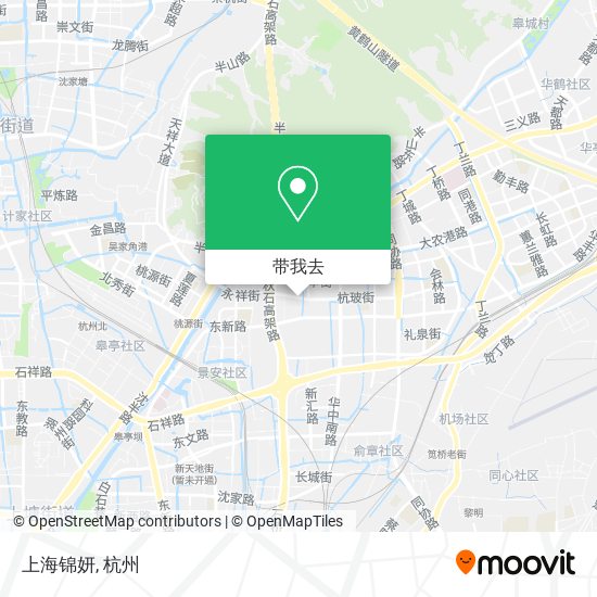 上海锦妍地图