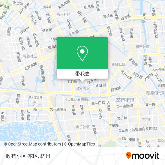 政苑小区-东区地图