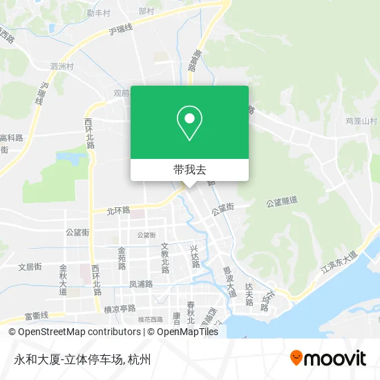 永和大厦-立体停车场地图