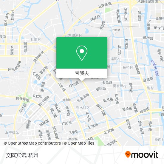 交院宾馆地图