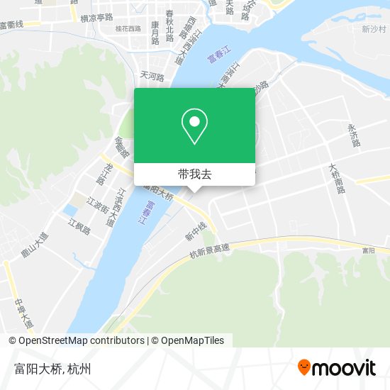 富阳大桥地图