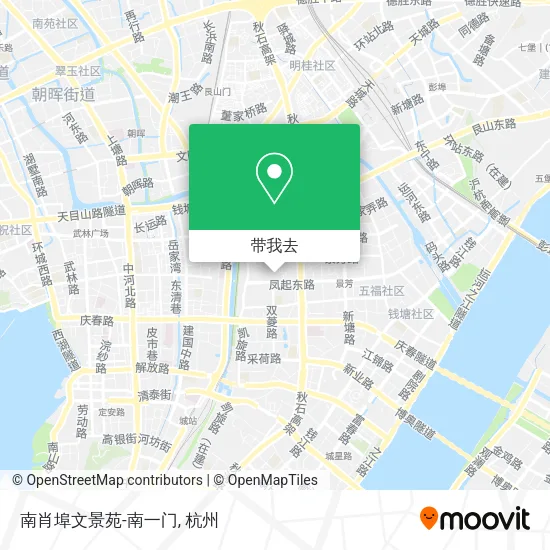 南肖埠文景苑-南一门地图