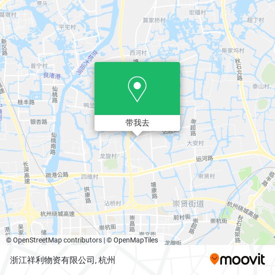 浙江祥利物资有限公司地图