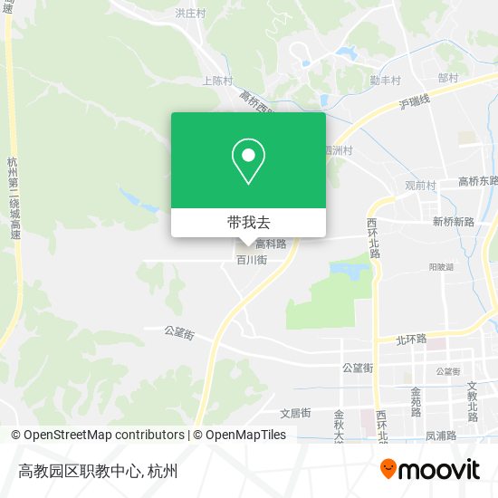 高教园区职教中心地图