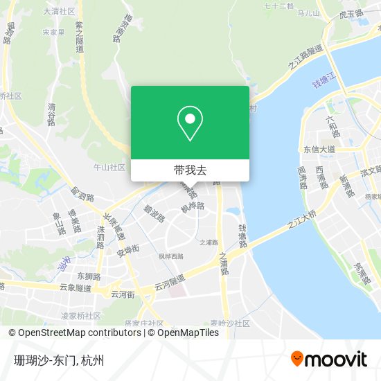 珊瑚沙-东门地图