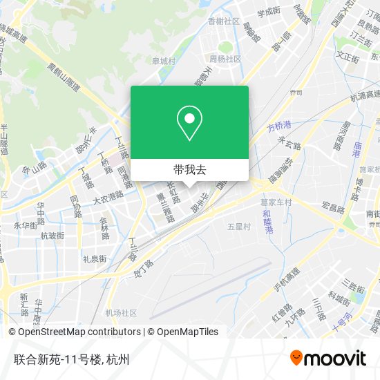 联合新苑-11号楼地图