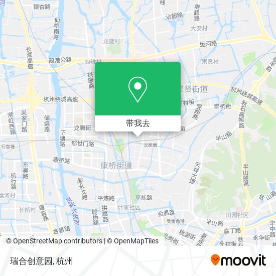 瑞合创意园地图