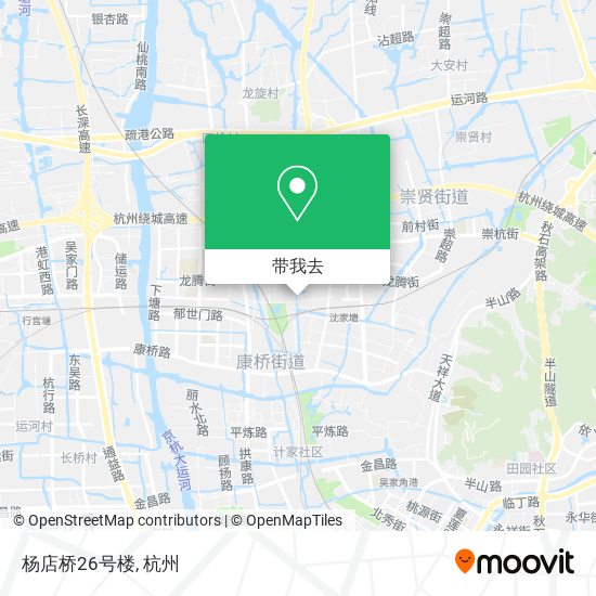 杨店桥26号楼地图