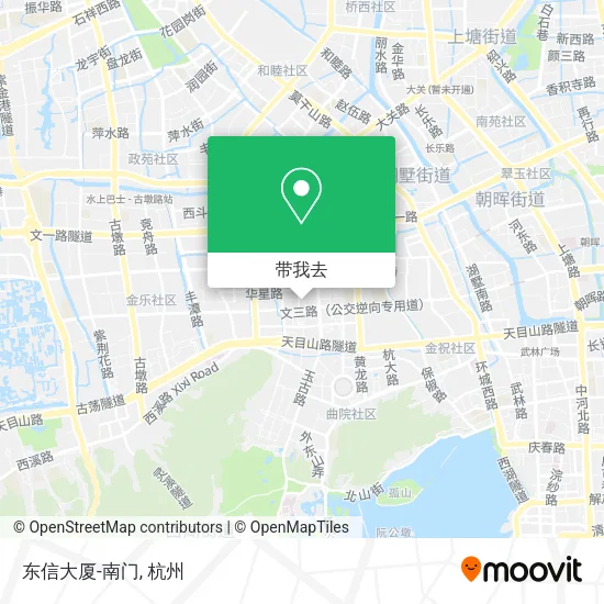 东信大厦-南门地图