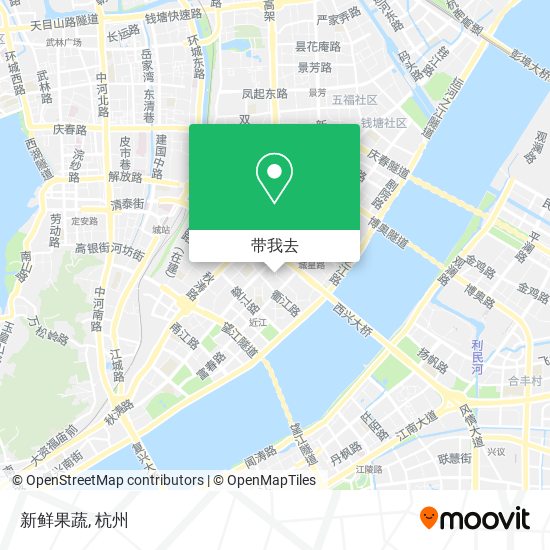 新鲜果蔬地图