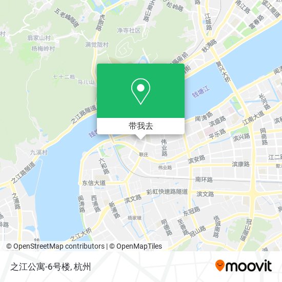 之江公寓-6号楼地图