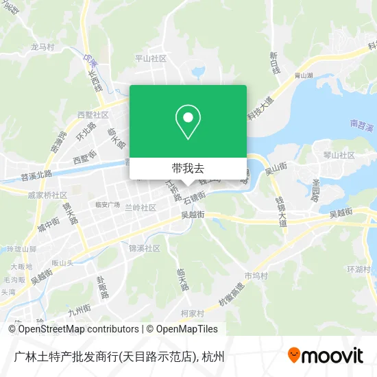 广林土特产批发商行(天目路示范店)地图