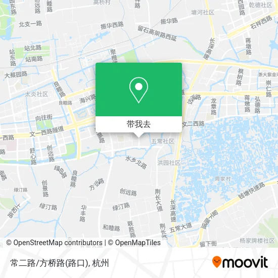 常二路/方桥路(路口)地图