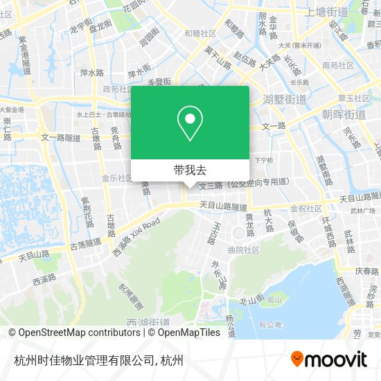 杭州时佳物业管理有限公司地图