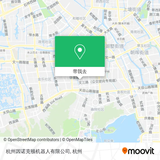 杭州因诺克顿机器人有限公司地图