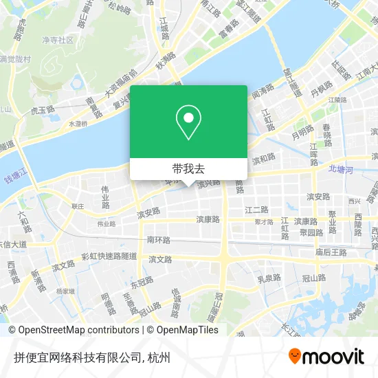 拼便宜网络科技有限公司地图