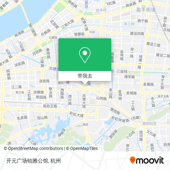 开元广场铂雅公馆地图