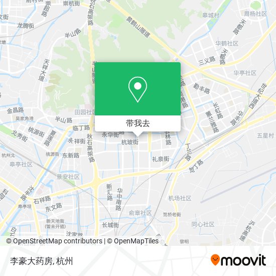 李豪大药房地图