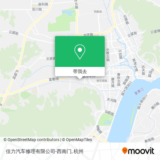 佳力汽车修理有限公司-西南门地图