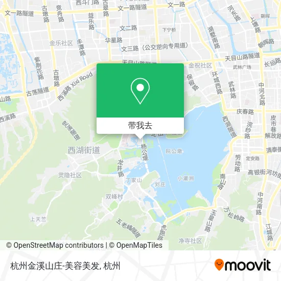 杭州金溪山庄-美容美发地图