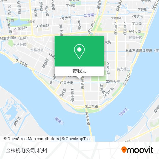 金株机电公司地图