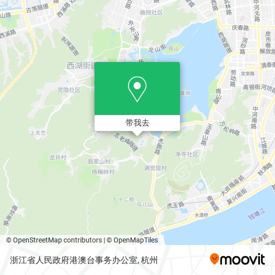 浙江省人民政府港澳台事务办公室地图