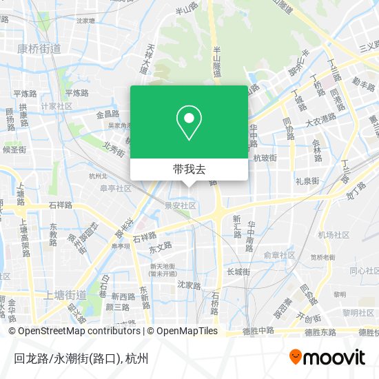 回龙路/永潮街(路口)地图