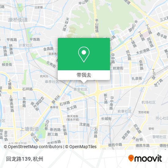 回龙路139地图