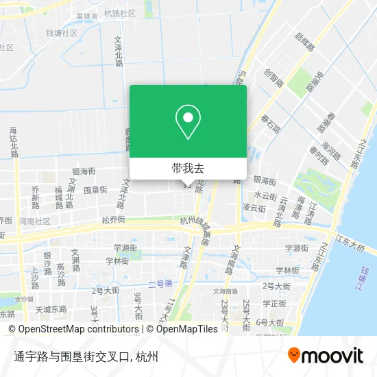 通宇路与围垦街交叉口地图