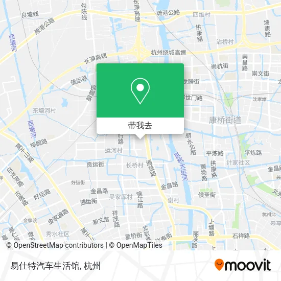 易仕特汽车生活馆地图