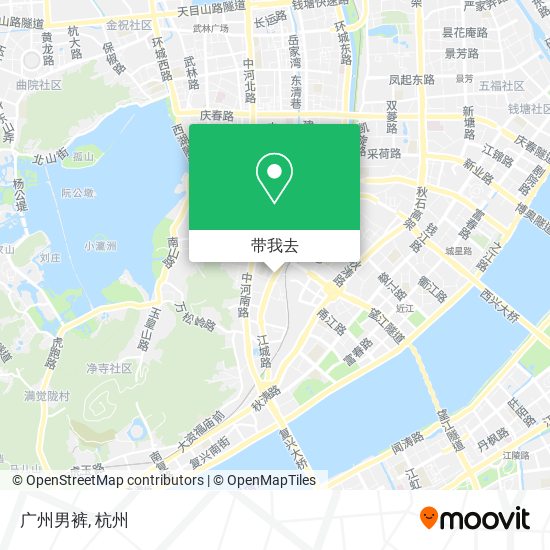 广州男裤地图