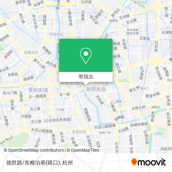 德胜路/东粮泊巷(路口)地图