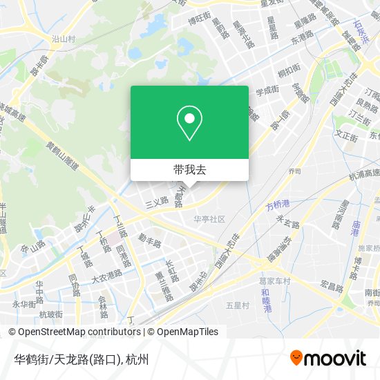 华鹤街/天龙路(路口)地图