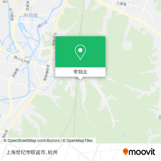 上海世纪华联超市地图