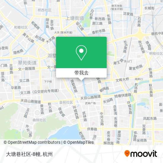 大塘巷社区-8幢地图