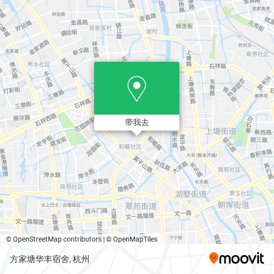 方家塘华丰宿舍地图