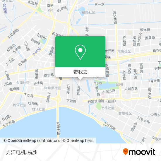 力江电机地图