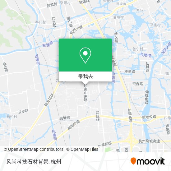 风尚科技石材背景地图