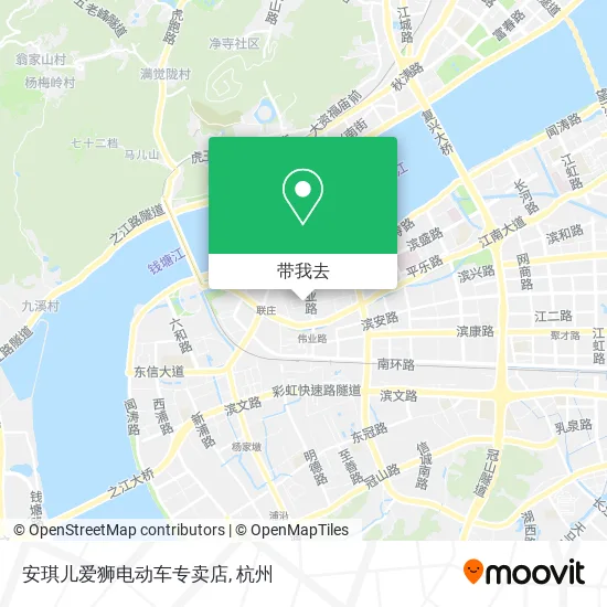 安琪儿爱狮电动车专卖店地图