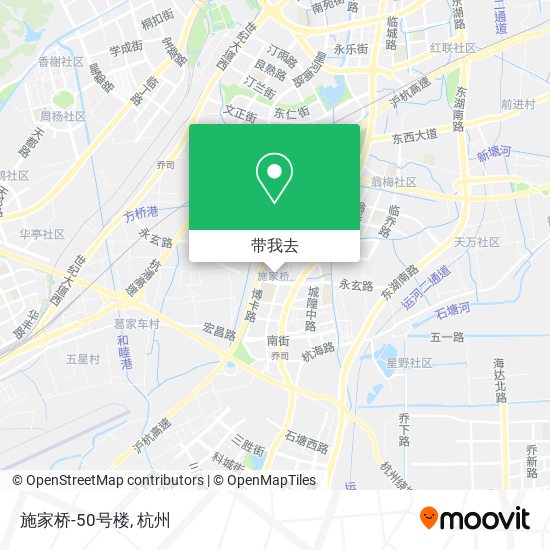 施家桥-50号楼地图