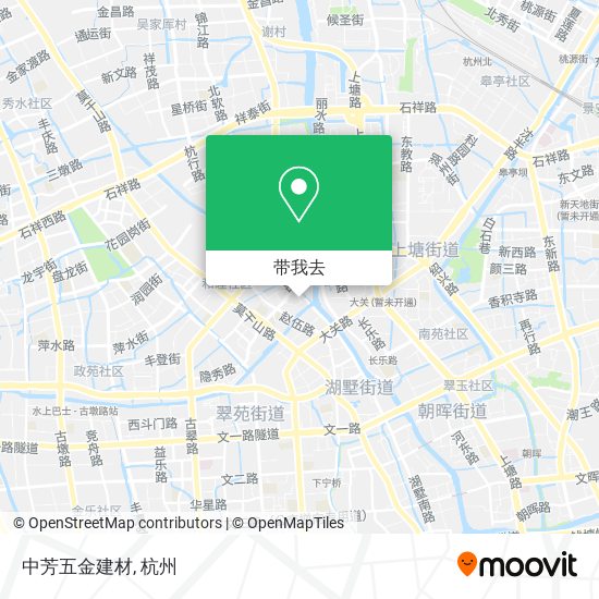 中芳五金建材地图