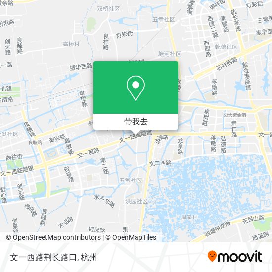 文一西路荆长路口地图
