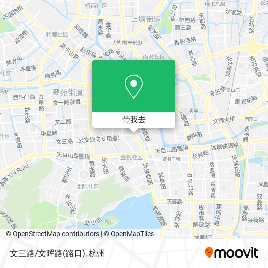 文三路/文晖路(路口)地图